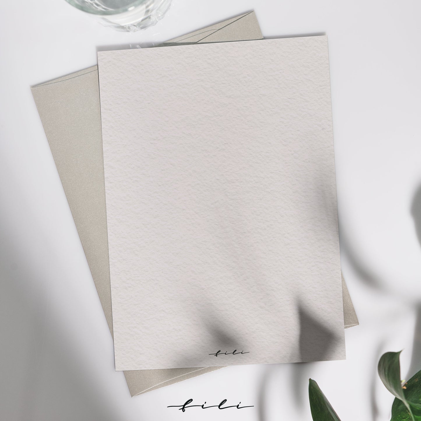 Grußkarte "einziges Herz" | Klappkarte oder Postkarte