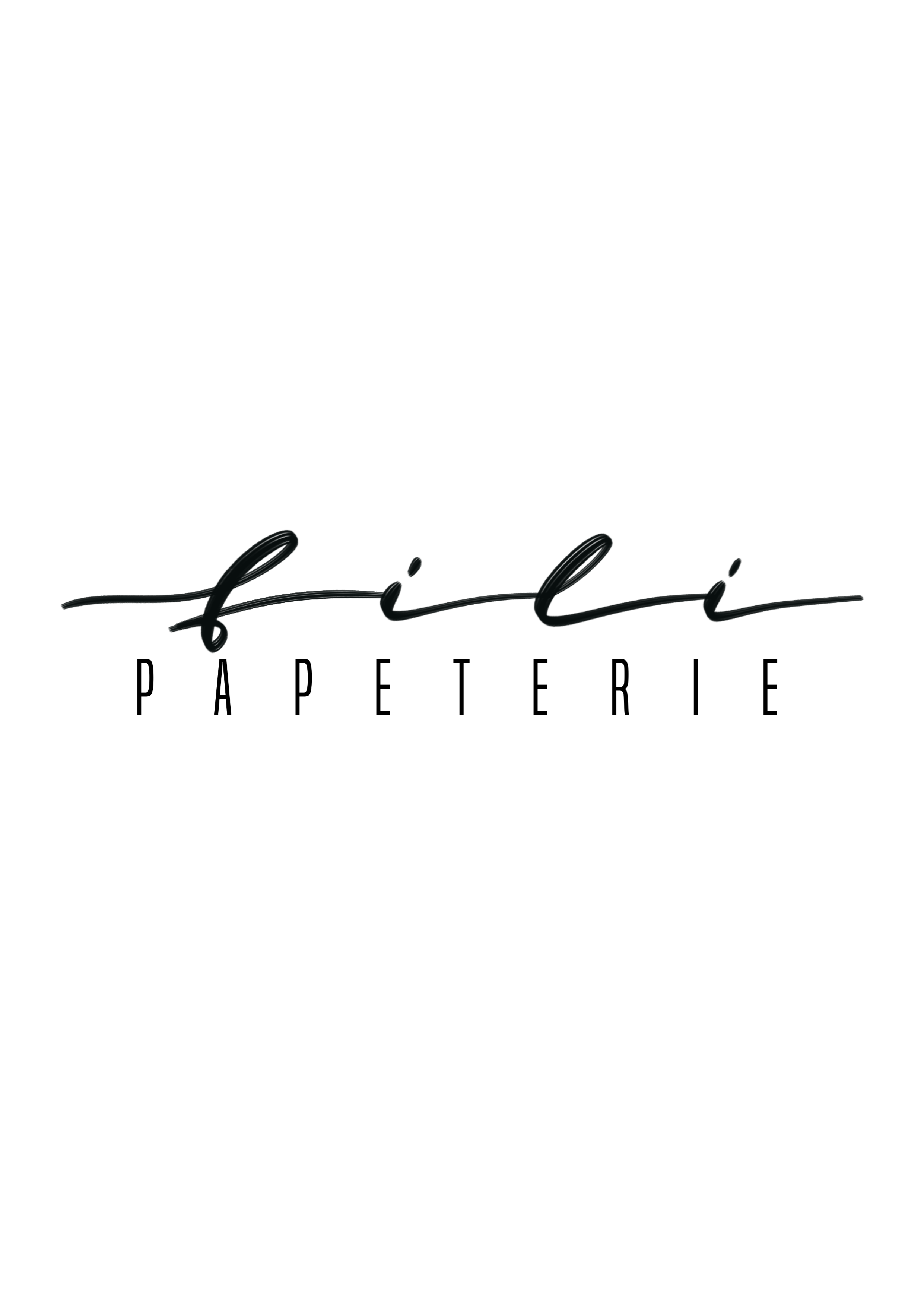 Logo der Papeterie für qualitative  hochwertige Karten